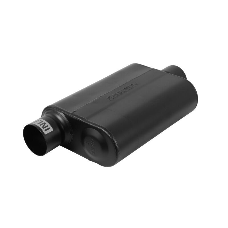 Flowmaster 40 Series Delta Flow 3-Inch Offset Inlet/Center Outlet Muffler - 843041