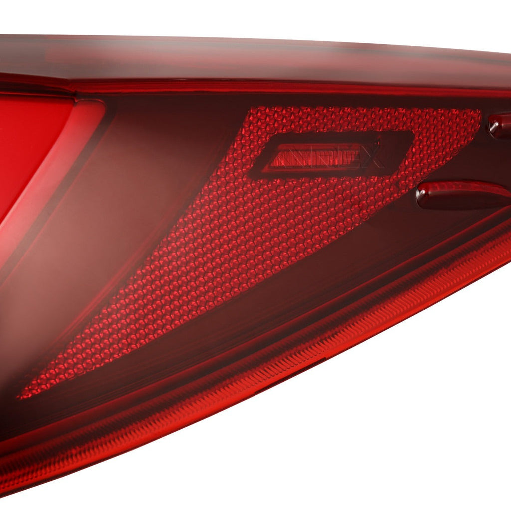 AlphaRex LUXX-Series LED Tail Lights - Vivid Red - 2022-2024 Toyota GR86 / Subaru BRZ
