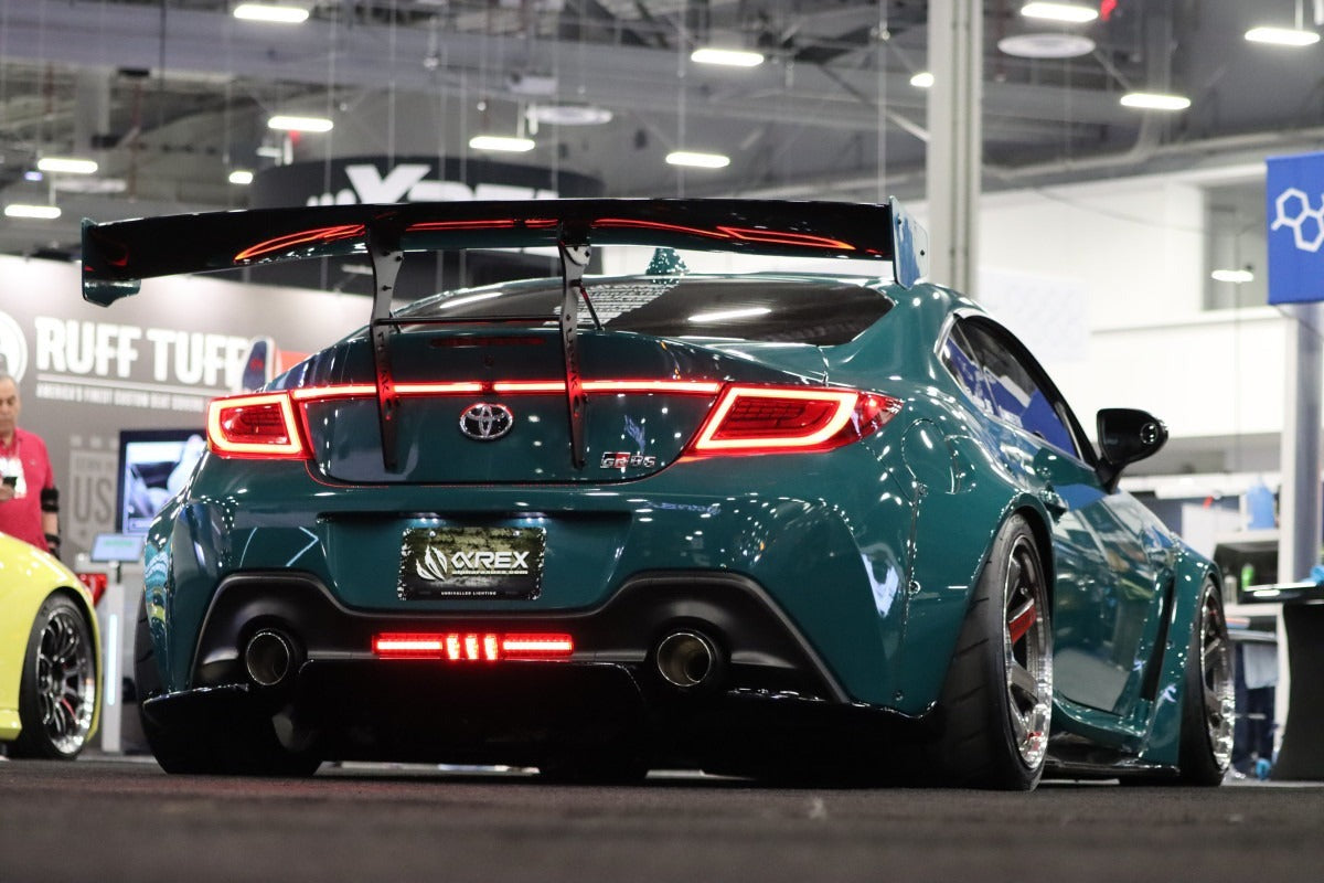 AlphaRex LUXX-Series LED Tail Lights - Alpha Black - 2022-2024 Toyota GR86 / Subaru BRZ