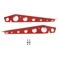 GrimmSpeed Fender Shrouds Red - 2015-2021 Subaru WRX / STI