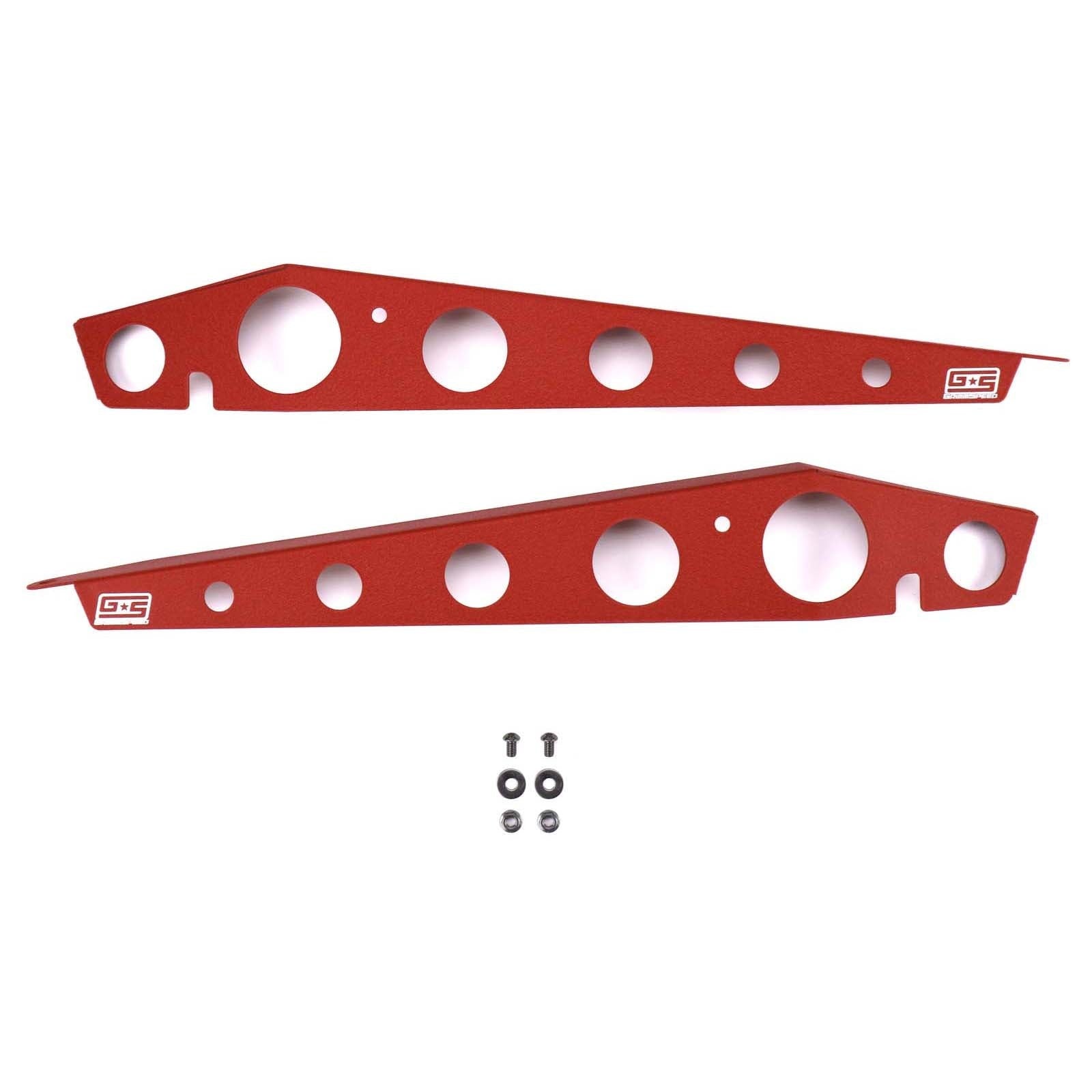 GrimmSpeed Fender Shrouds Red - 2015-2021 Subaru WRX / STI