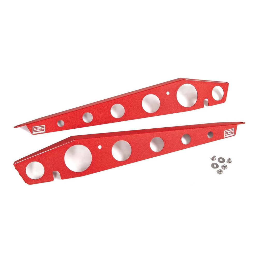 GrimmSpeed Fender Shrouds Red - 2015-2021 Subaru WRX / STI