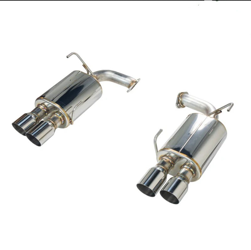 Remark Axle Back Exhaust w/Stainless Steel Single Wall Tip - 2022-2026 Subaru WRX (VB)