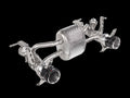 Akrapovic Slip-On Line Titanium with Carbon Tips for 2016-2017 Ferrari 488 GTB/488 Spyder - MTP-FE488H