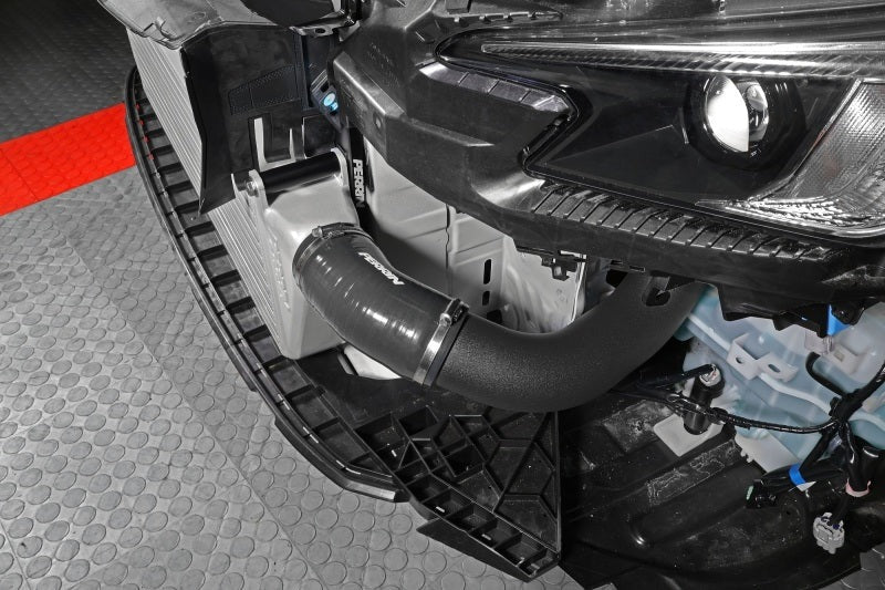 PERRIN Front Mount Intercooler Kit (Black Tubes & Silver Core) - 2022-2026 Subaru WRX
