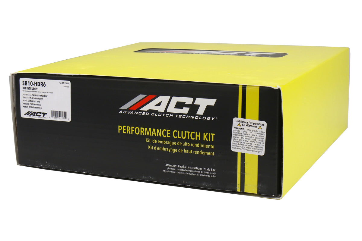 ACT Heavy Duty M/Race Rigid 6 Pad Clutch Kit - 2004-2021 Subaru STI / 2007-2009 Legacy GT spec.B