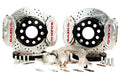 Baer Brakes Rear Ends w/ Ford 9in Torino/Late BB HE 11in SS4+ Dual DS Rear SDZ Brake Kit - Clear