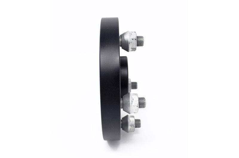 Torque Solution Forged Aluminum Wheel Spacer 5x114.3 20mm Black Pair - 2005-2021 Subaru STI / 2015-2021 WRX / 2019-2024 Forester / 2014-2024 Outback