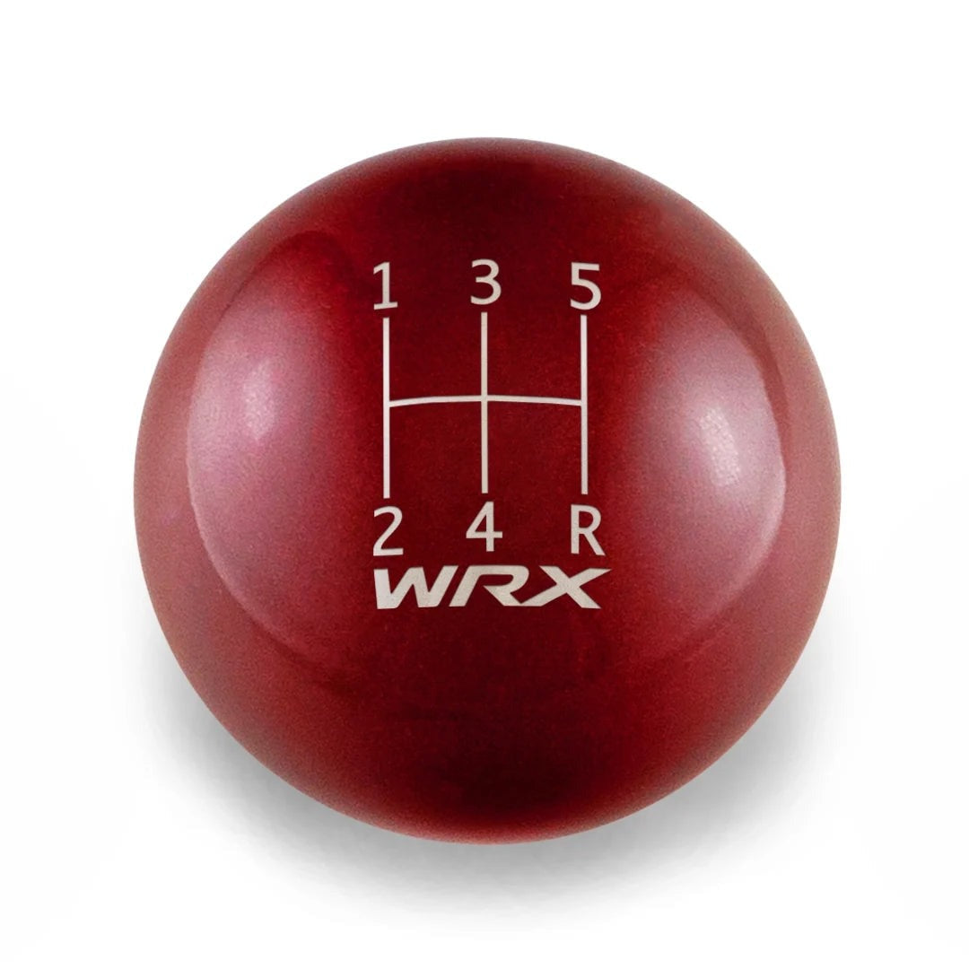 Billetworkz Weighted Shift Knob - 5 Speed WRX Standard Engraving - Subaru WRX