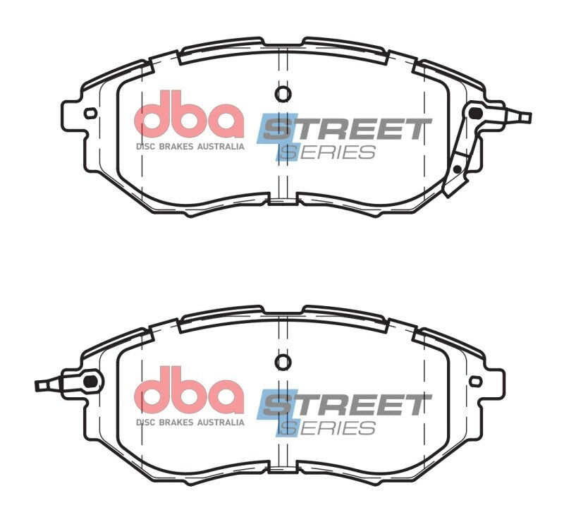 DBA Street Series Brake Pads - Front - 2015-2019 Subaru WRX