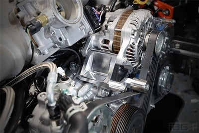 02-14 WRX / 04-21 STI IAG Alternator Relocation Kit For Reverse Intake Manifold & Power Steering
