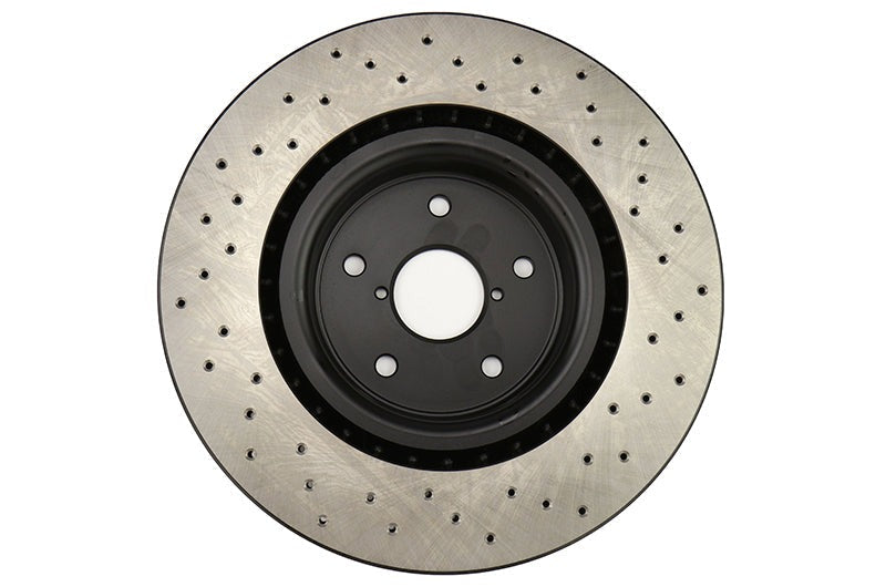 Stoptech Drilled Rotor Single Front - 2018-2021 Subaru STI
