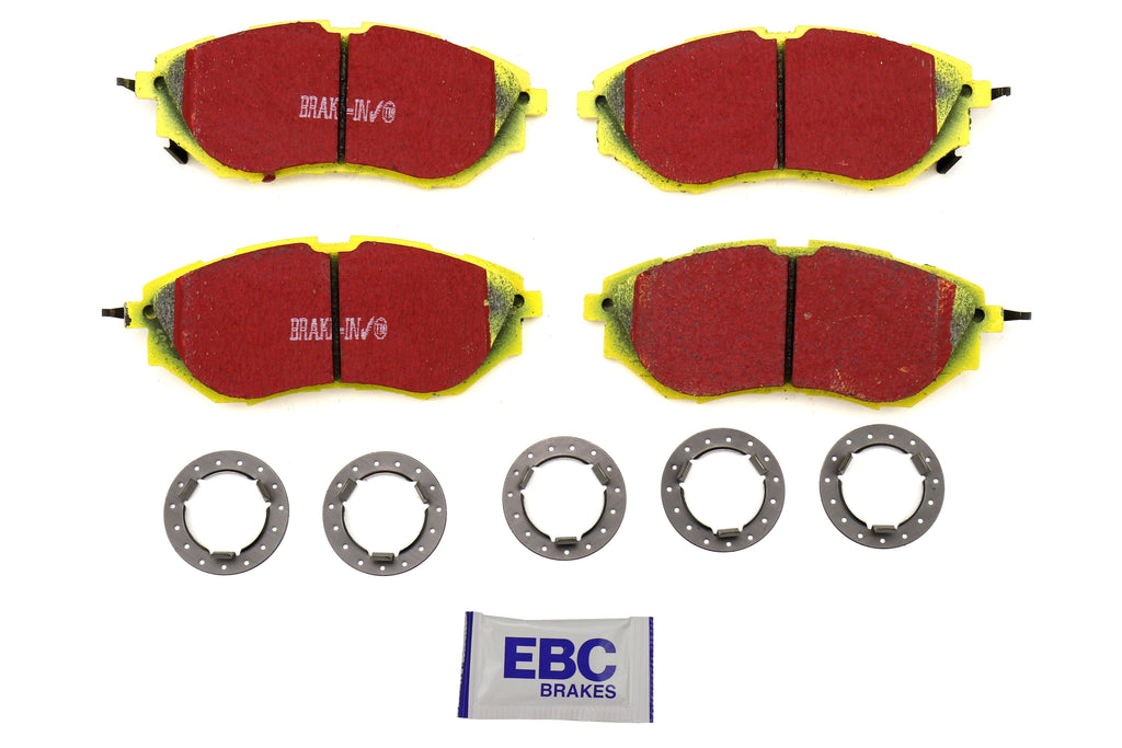EBC Brakes Yellowstuff Street And Track Front Brake Pads - 2015-2021 Subaru WRX