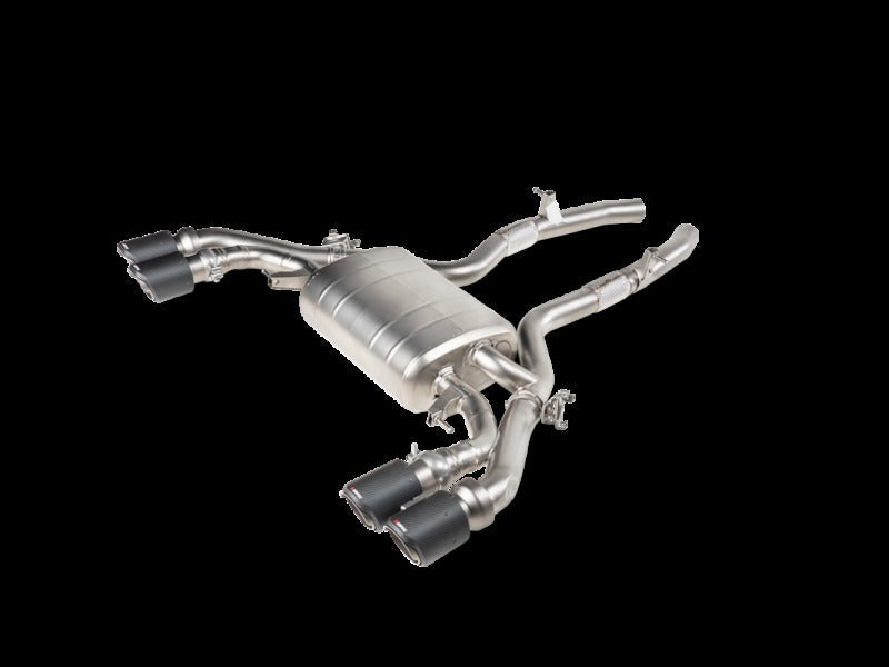 Akrapovic Slip-On Line Titanium (Requires Tips) for 2022+ BMW X4 M / X4 M Competition (F98) - S-BM/T/29H
