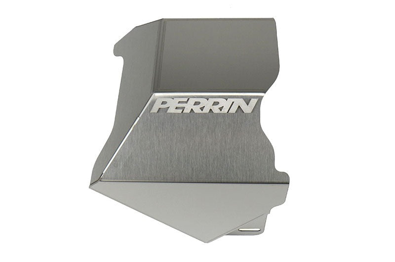 PERRIN Turbo Heat Shield Brushed - Subaru Turbo Models (inc. 2004-2012 Forester / 2002-2014 Impreza / 2005-2009 Legacy / Outback)
