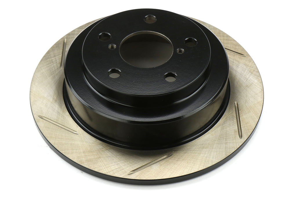 Stoptech Slotted Rear Right Rotor Single - Subaru Models (inc. 2002-2005 WRX)