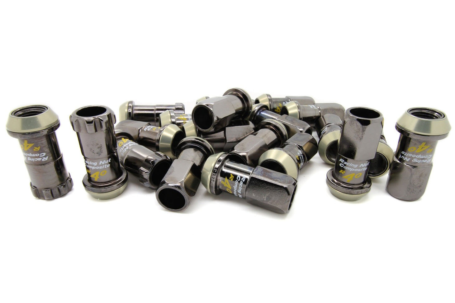 Project Kics R40 16+4 Piece Regular Color 12x1.25 Lug Nuts