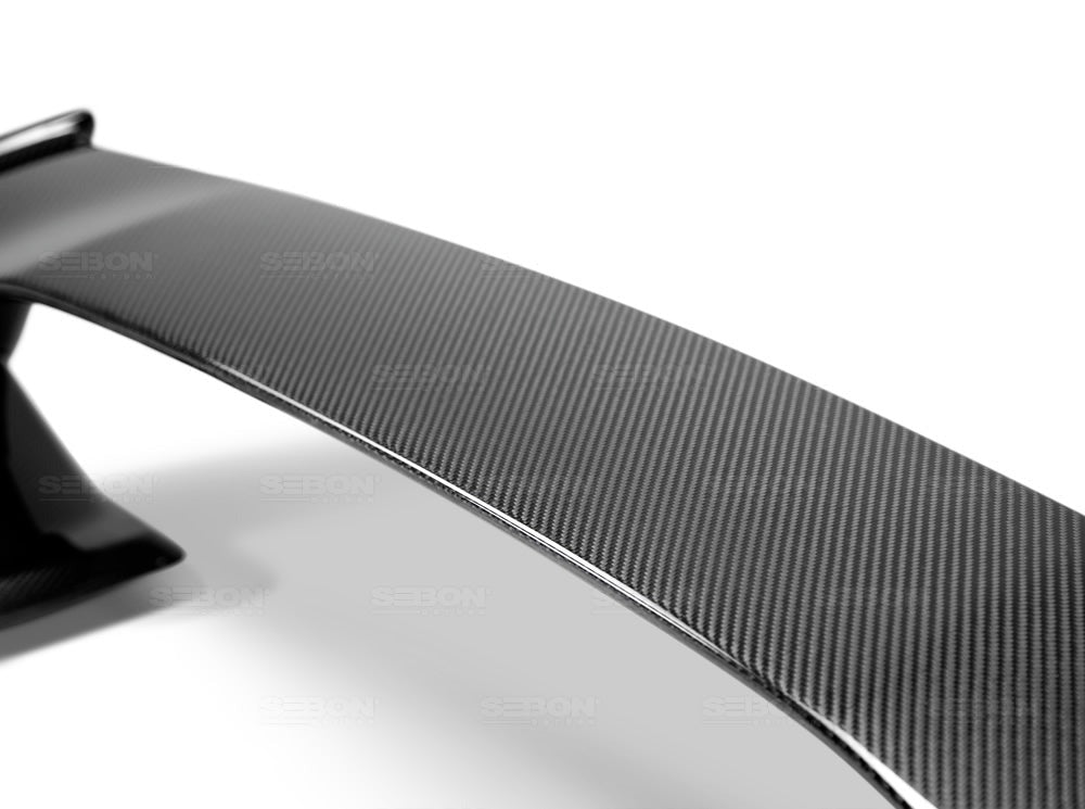Seibon Carbon Fiber S Style Rear Spoiler - 2015-2021 Subaru WRX / STI