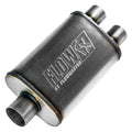 Flowmaster FlowFX 3-Inch Center Inlet / Dual 2.5-Inch Outlets Muffler - 72198