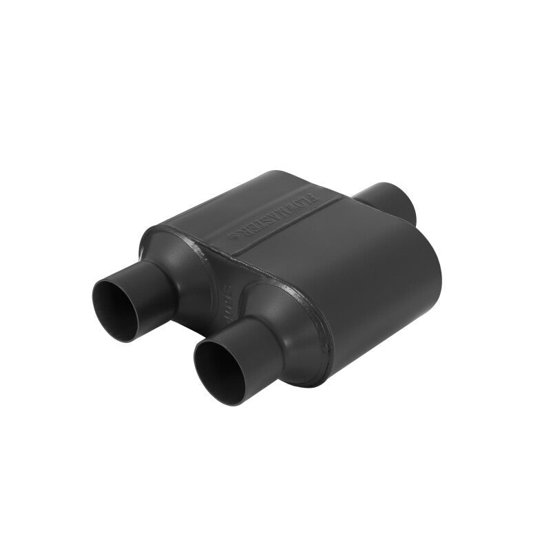 Flowmaster Super 10 Series 2.5-Inch Center Inlet / Dual 2.25-Inch Outlets Muffler - 8425152