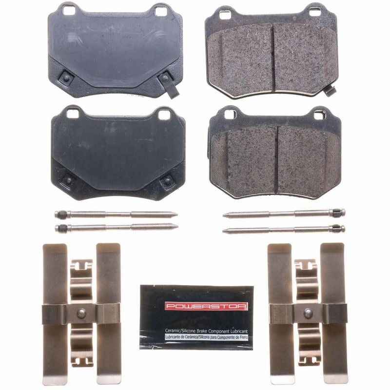 Power Stop Rear Z23 Evolution Sport Brake Pads w/Hardware - 2018-2021 Subaru STI