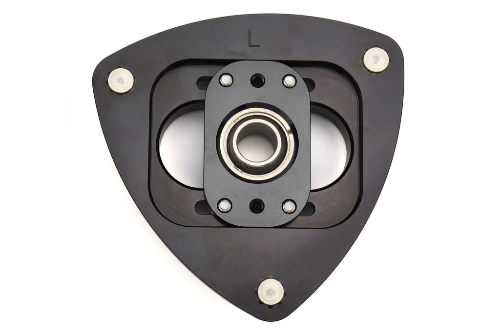 Verus Engineering Front Camber Plate Kit Black - 2013-2021 Scion FRS / Subaru BRZ / Toyota 86