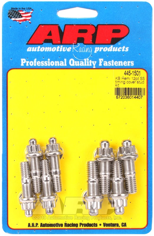ARP KB Hemi SS 12pt Timing Cover Stud Kit