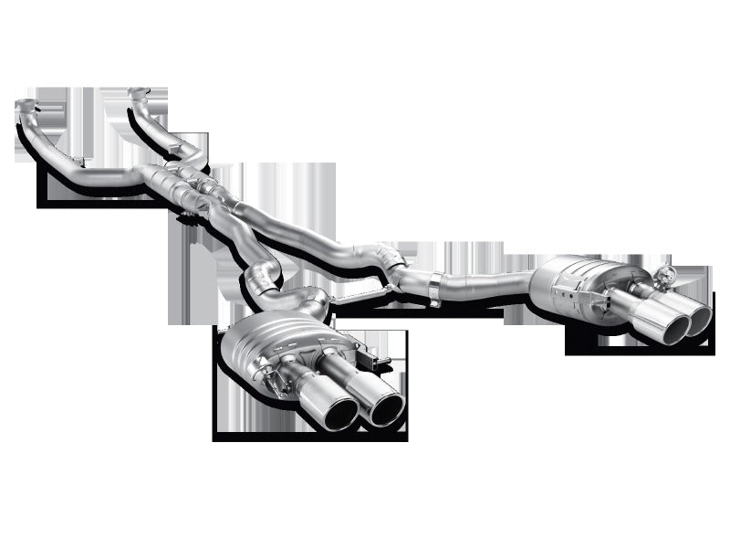Akrapovic Evolution Line Cat Back Titanium (Requires Tips) for 2013-2017 BMW M6 Gran Coupe (F06) - ME-BM/T/6H