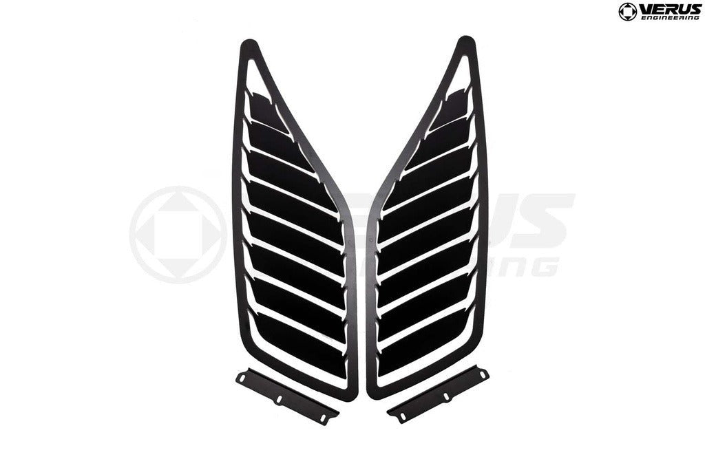 Verus Hood Louver Kit - Black - 2022-2024 Subaru WRX