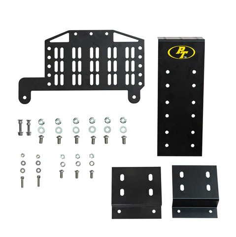 BTS Bracket for Jeep Wrangler JKU and JLU Power Tank Mount Black Ver 2.0 Power Tank - BKT-2249-BK
