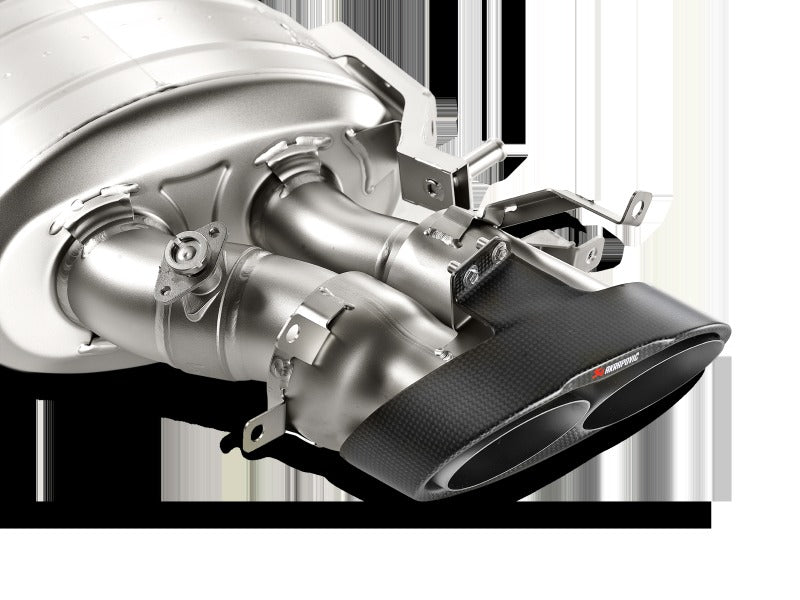 Akrapovic Evolution Line Cat Back Titanium with Carbon Tips for 2014-2017 Audi RS7 Sportback (C7) - S-AU/TI/4H