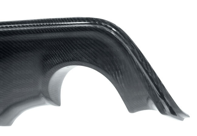 Seibon Carbon Rear Diffuser Cover - 2013-2016 Scion FR-S / 2013-2020 Subaru BRZ / 2017-2019 Toyota 86
