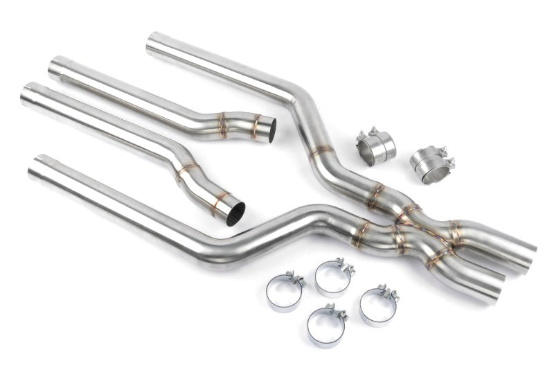 Dinan 20-23 BMW X5 M/X6 M (F95/F96) High Flow Middle Exhaust - 3.25in - Stainless Steel