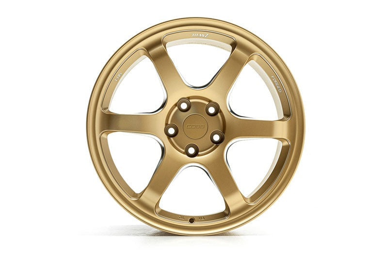 COBB Tuning Titan7 T-D6 COBB Edition Cyber Gold 18x9.5 +40 5x114.3 (Single Wheel) - 2015-2023 Subaru WRX / 2015-2021 STI / 2019-2023 Forester