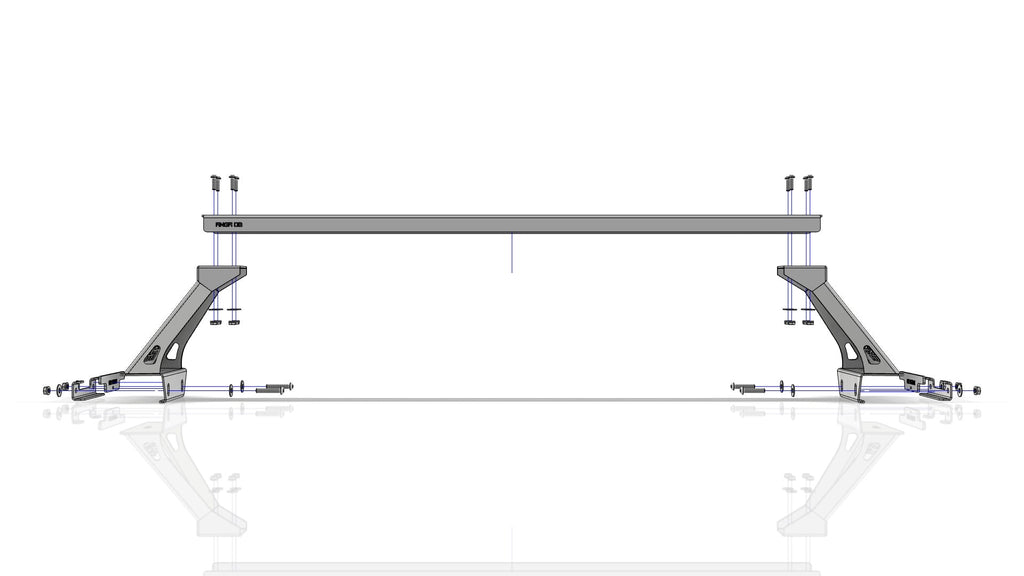 Ford Ranger Overland Bed Bars 19-21 Ranger CBI Offroad