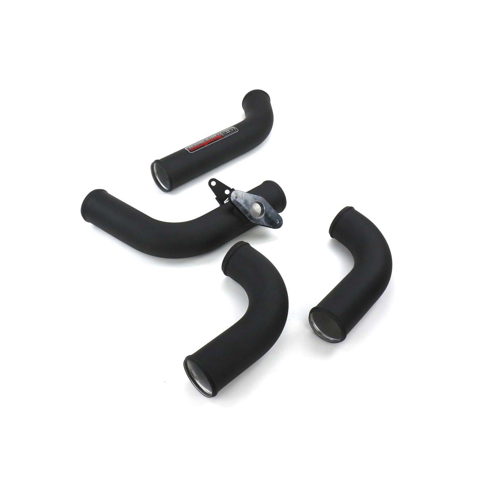 GrimmSpeed Front Mount Intercooler Piping Kit Black - 2008-2014 Subaru STI