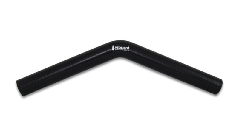 Vibrant Performance 45 Degree Elbow, 1.00in ID x 8.00in Leg Length - Black, Custom Automotive Fabrication, for Custom Builds - Part 2968