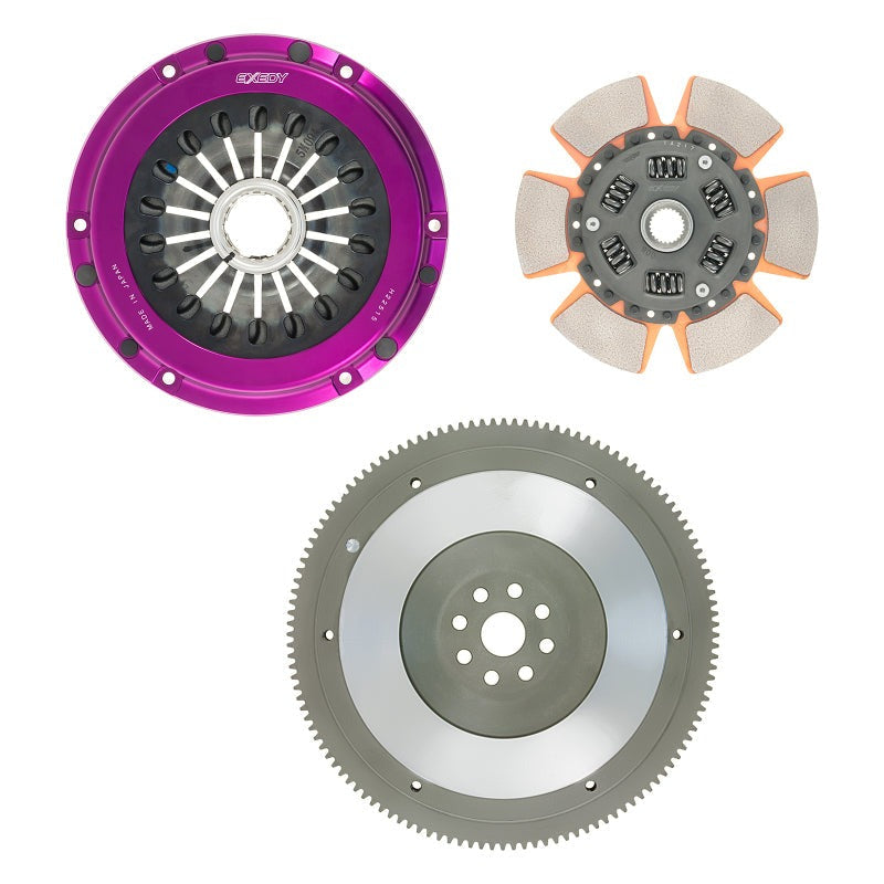 Exedy Hyper Single Clutch Sprung Center Disc Pull Type - 2004-2014 Subaru Impreza WRX STI H4