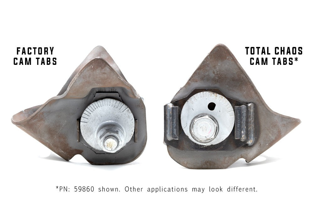 Total Chaos Lower Control Arm Cam Tab Gussets Tacoma or 4Runner - 59860-10FJ