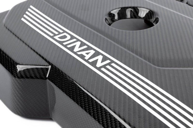 Dinan 19-26 BMW B58D (G01/G02/G20/G22/G23/G26/G42) Gloss Carbon Fiber Engine Cover w/Matte Accents