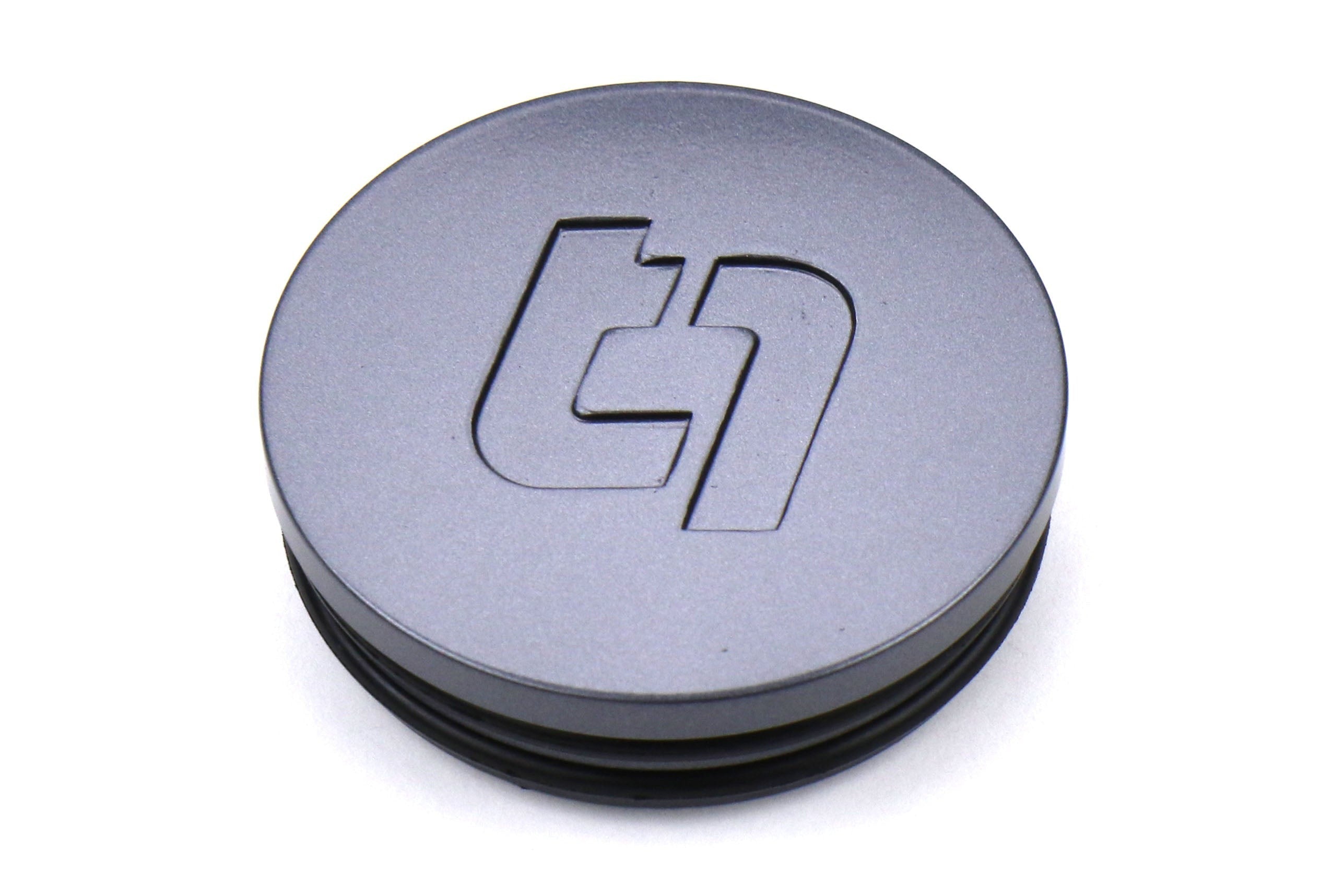Titan 7 Flat Center Cap Satin Titanium - Universal