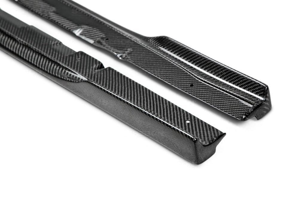 Seibon Carbon Fiber MB Style Side Skirts - 2015-2021 Subaru WRX / STI