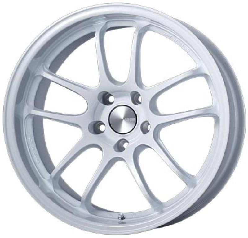 Enkei PF01EVO 18x9 45mm Offset 5x114.3 75mm Bore - Pearl White (Single Wheel)