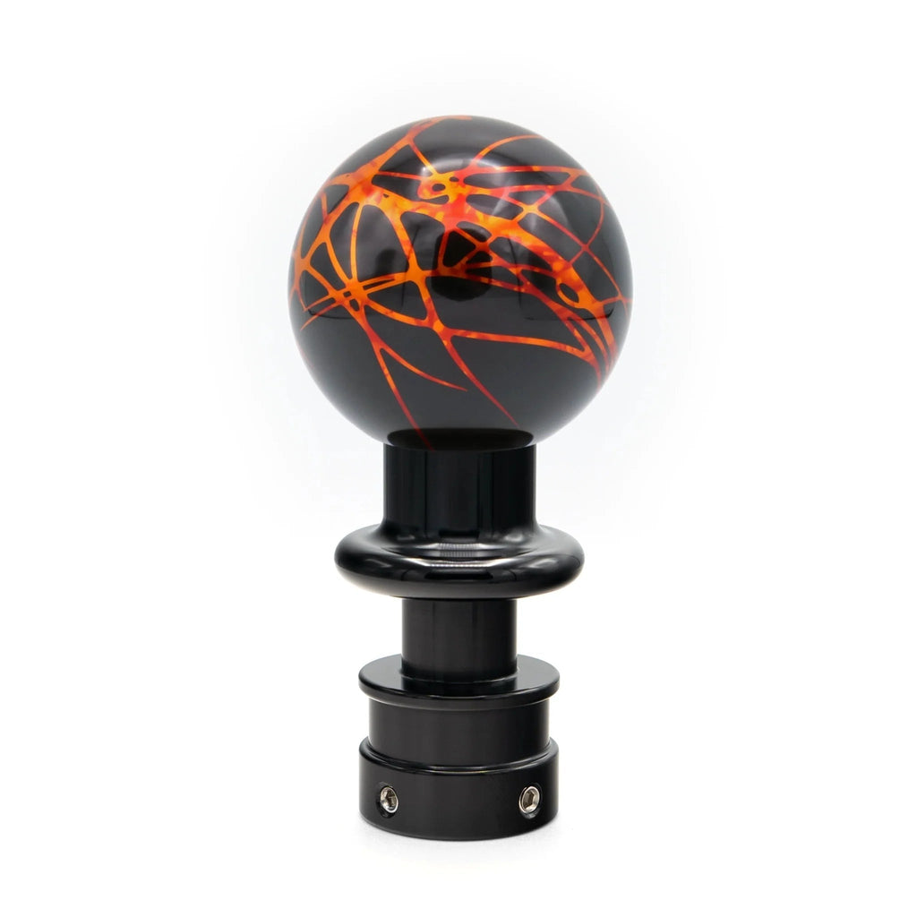 Billetworkz Automatic Shifter - Black w/ Fire Splash - Fits Subaru CVT: Forester (2019-2024)