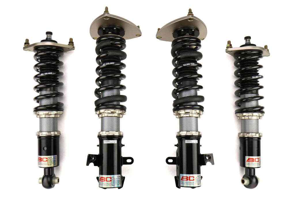 BC Racing DS Series Coilovers 8K Front / 8 K Rear - 2015 Subaru WRX / 2015-2017 Subaru STI