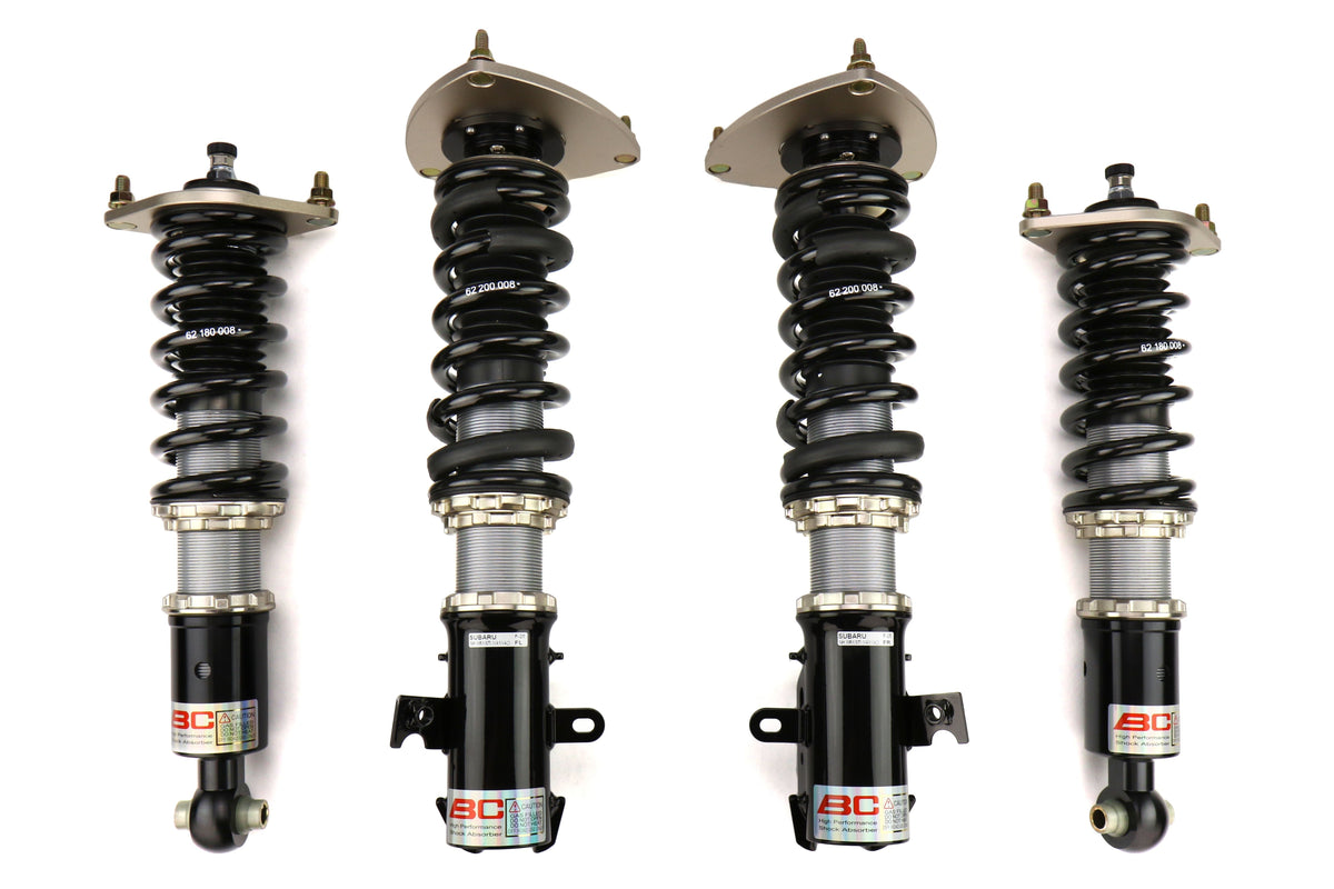 BC Racing DS Series Coilovers 8K Front / 8 K Rear - 2015 Subaru WRX / 2015-2017 Subaru STI