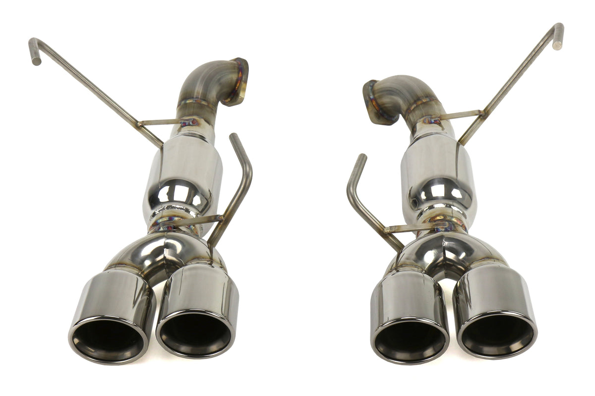 ETS Axle Back Exhaust System w/ Muffler Polished Tips - Subaru Models (inc. 2015-2021 WRX / 2015-2018 STI)