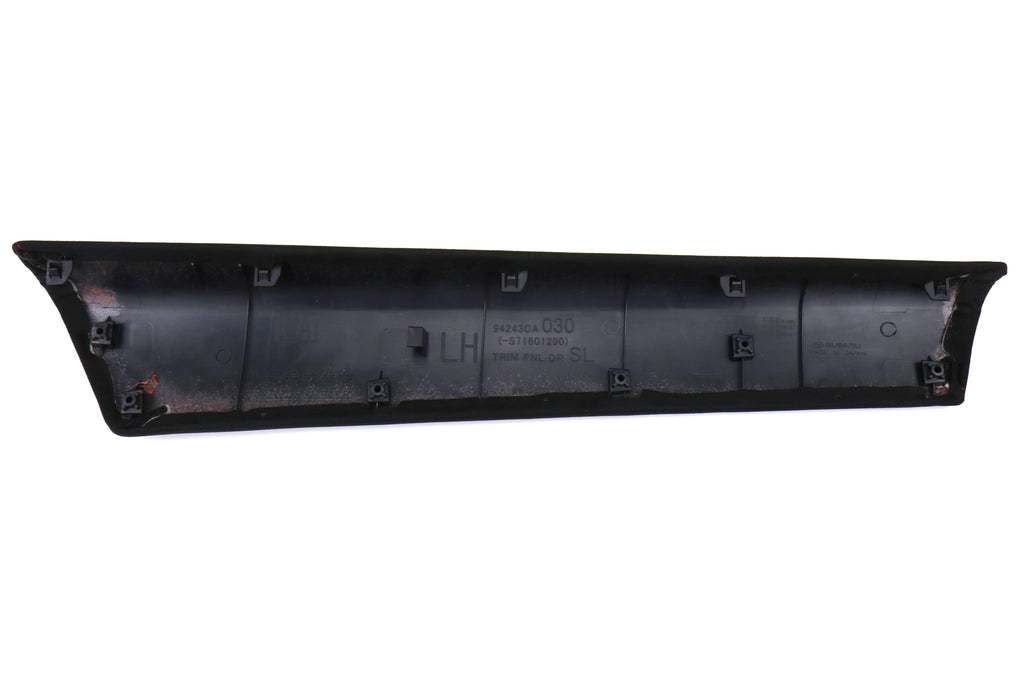 Subaru tS Ultrasuede Upper Door Trim with Red Stitching (Left) - 2013-2016 Scion FR-S / 2013-2020 Subaru BRZ / 2017-2019 Toyota 86