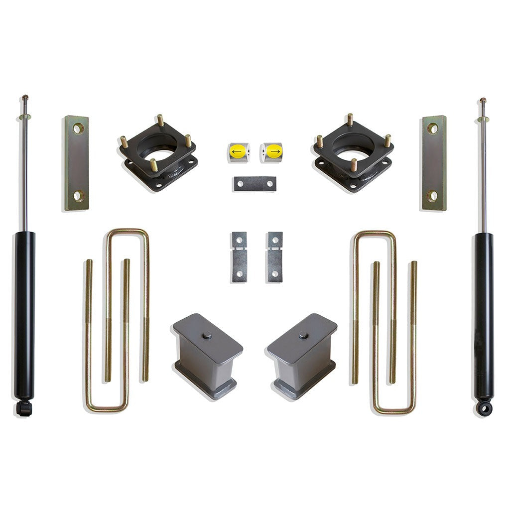 Rear Lift Box Kit W/ Max Trac Shocks - 4" Lift Height 2007-2021 Toyota Tundra 2WD Maxpro Kit
