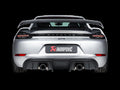 Akrapovic Slip-On Race Line Titanium (Req Tips / Option 2) for 2020+ Porsche Cayman GT4 (718) - S-PO/TI/18/1
